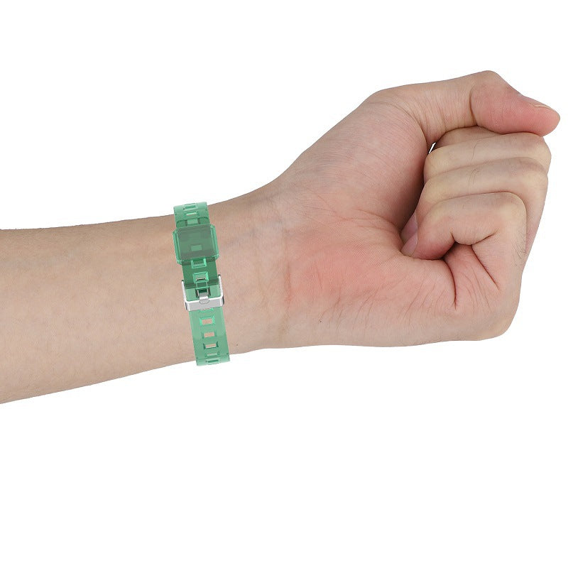 Transparent TPU Watchband Strap Integrated Wristband Replacement for Xiaomi Band 5 6 Transparent TPU Watchband Strap Integrated Wristband Replacement for Xiaomi Band 5 6